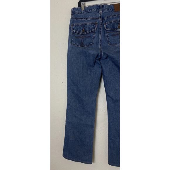 Lauren Jeans Co LRL Ralph Classic Boot Cut Denim Mid Rise Womens Blue Jeans 4 - Picture 6 of 14